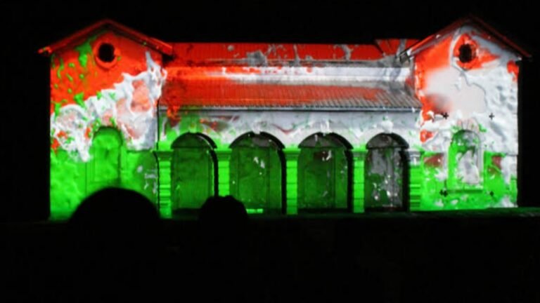 Light & Sound Show at Netaji Subhash Chandra Bose Island (Ross Island)