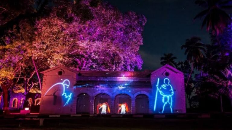 Light & Sound Show at Netaji Subhash Chandra Bose Island (Ross Island)